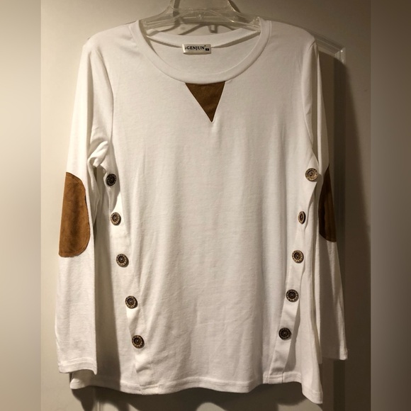 NWOT women’s long sleeve top medium - Picture 2 of 8